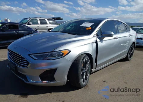 2020 Ford Fusion Sel из США, поврежденный, VIN 3FA6P0CD9LR131393
